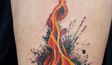 LOVE my new tattoo | Flame tattoos, Fire tattoo, Fire tattoo ideas