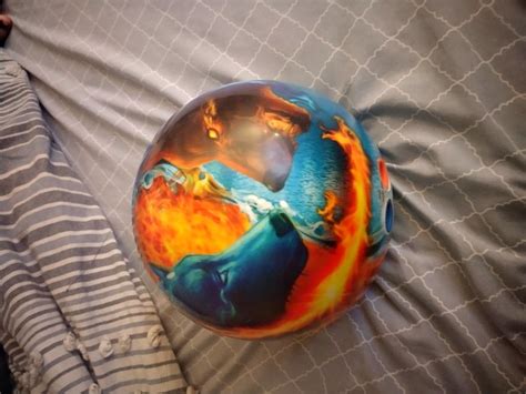 fire and ice bowling ball