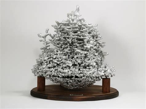 fire ant art aluminum