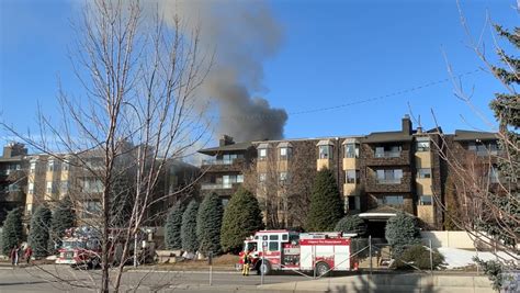 fire at apartment complex today