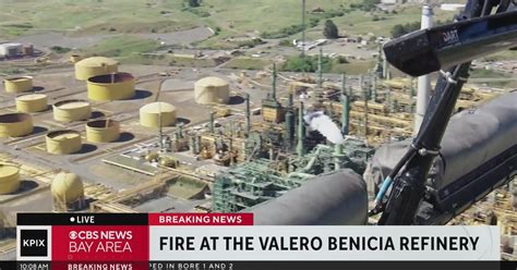fire at valero refinery