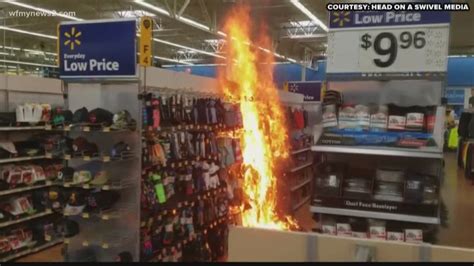 Fire At Walmart Today