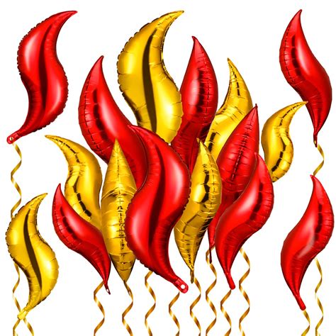 fire balloons illustrated man