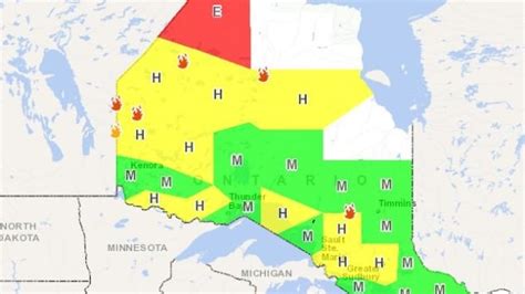 fire ban lifted ontario