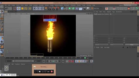 Fire Cinema 4D