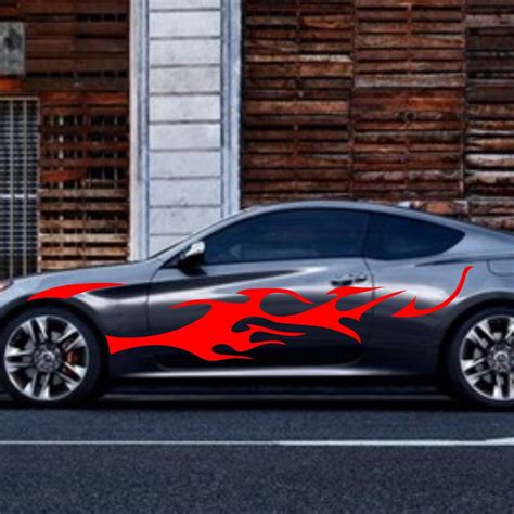 fire decals for cars