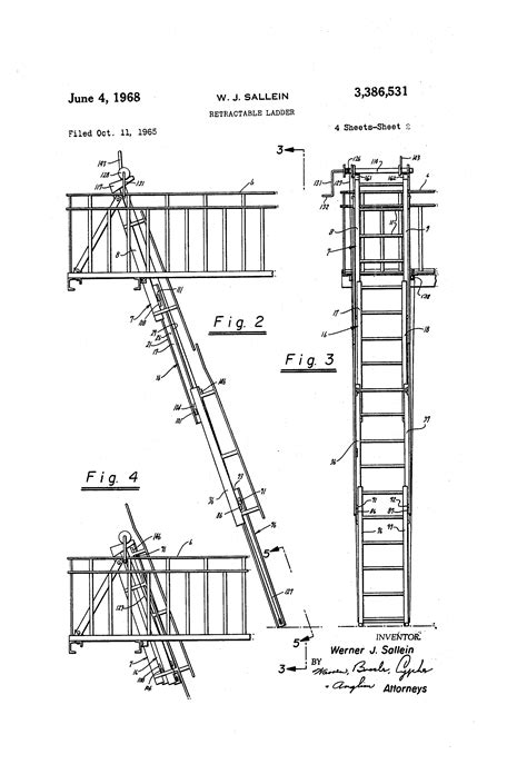 Fire Exit Ladder Design