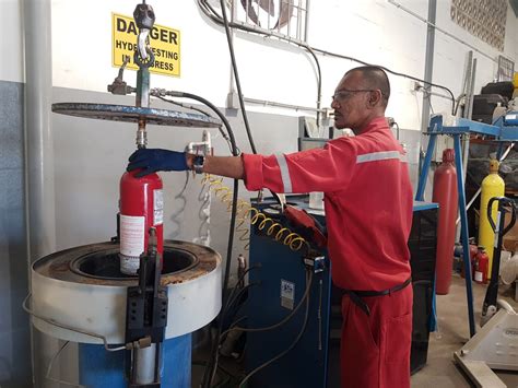 Fire Extinguisher Hydrostatic Testing
