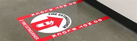 Fire Extinguisher Safety Zone
