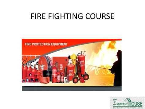 Fire Fighting Course University