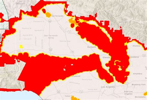 fire hazard map by zip code