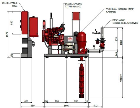 Fire Hydrant System Electrical Drawing