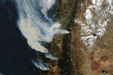 fire in chile map