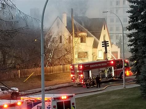 fire in downtown edmonton