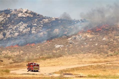 fire in moreno valley yesterday