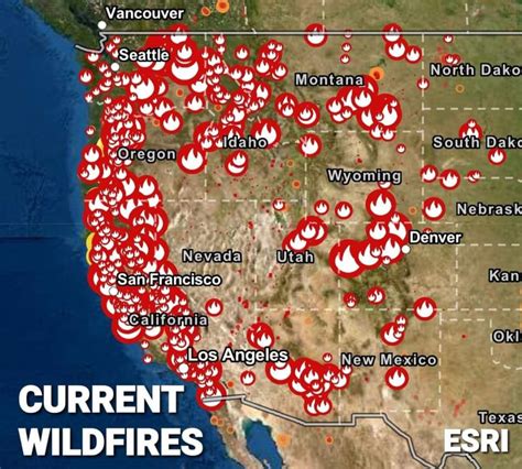 California fires map Where the wildfires are today and latest weather