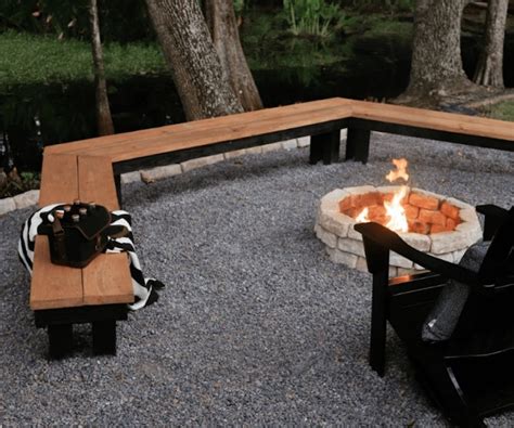 Fire Pit Bench Height