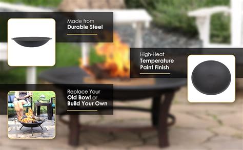 Fire Pit Bowl Insert Replacement