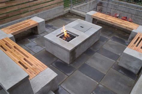 Fire Pit Concrete Top