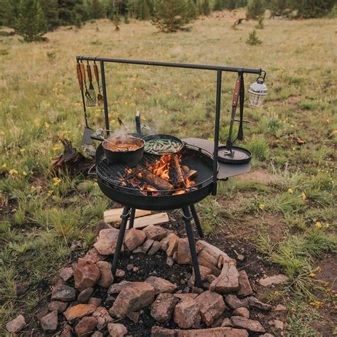 Fire Pit Cowboy Grill