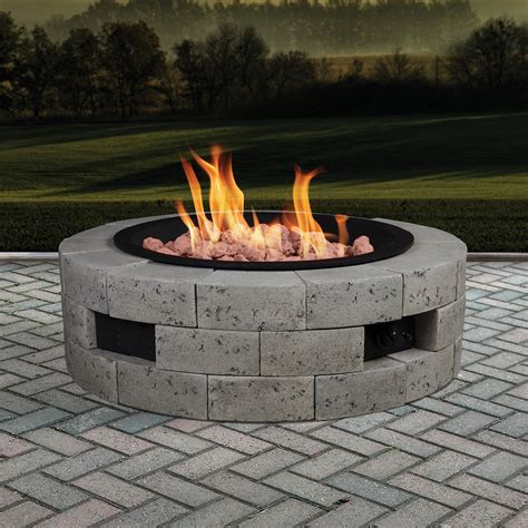 fire pit gas insert