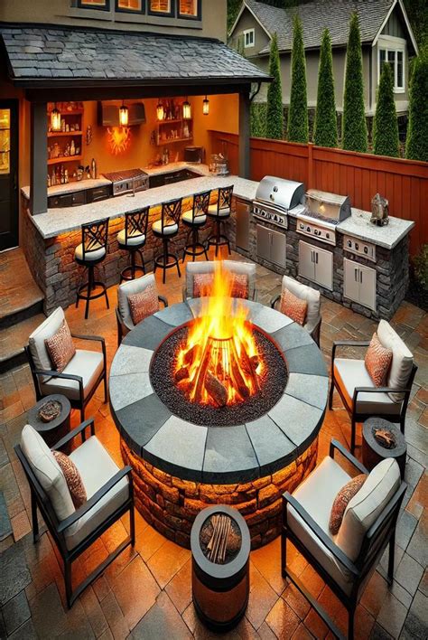 Fire Pit Kitchen