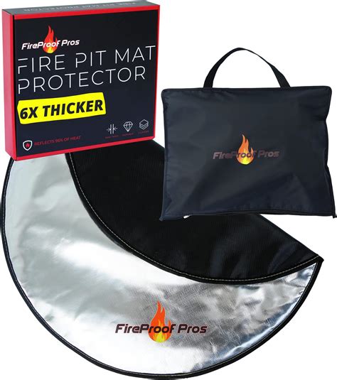 Fire Pit Mat Protector