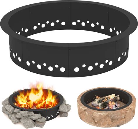 Fire Pit Ring Insert With Grate