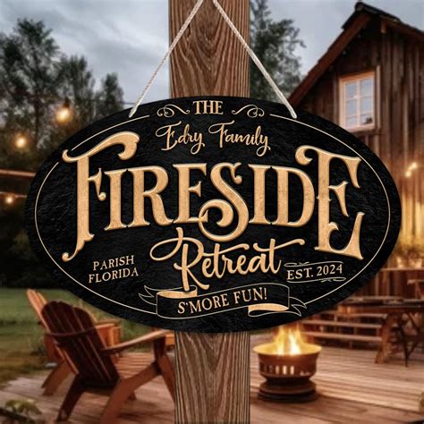 Fire Pit Sign Ideas
