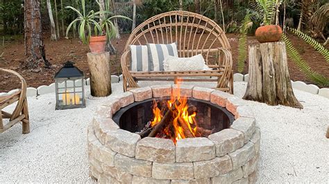 fire pit video tutorial