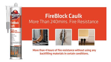 Fire Resistant Caulk