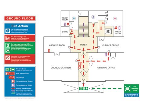 fire safety and emergency evacuation plan dc