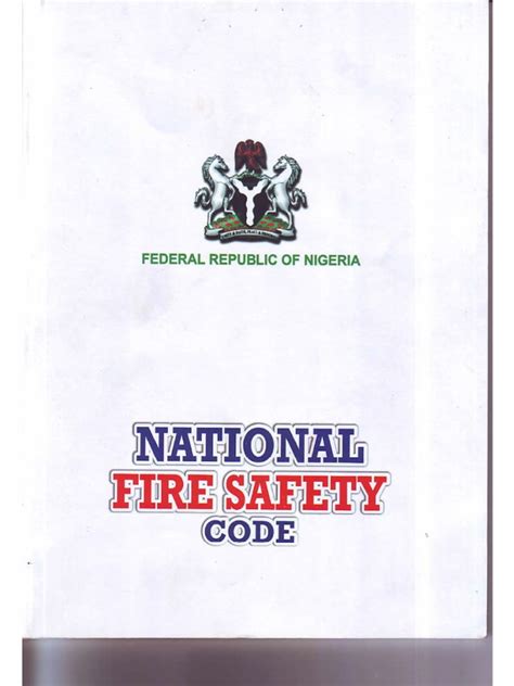 Fire Safety Code Nigeria