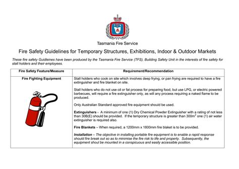 Fire Safety Guidelines Mauritius