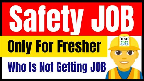 Fire Safety Jobs Fresher