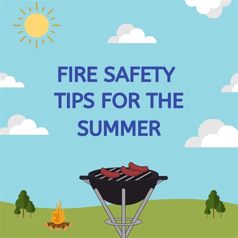 Fire Safety Tips Summer
