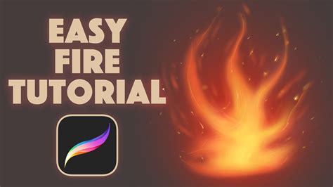 Fire Tutorial Procreate