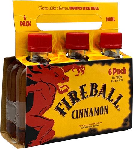 Fireball Lot 15 Mini Bottles 50ml Alcohol Liquor Cinnamon