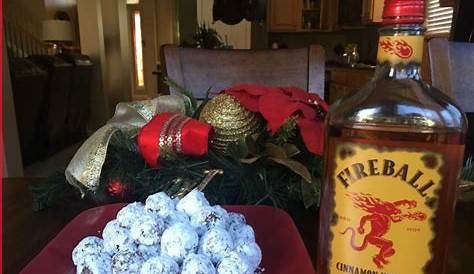 the rum ball is one of the best fireball whiskey cocktails Fireball