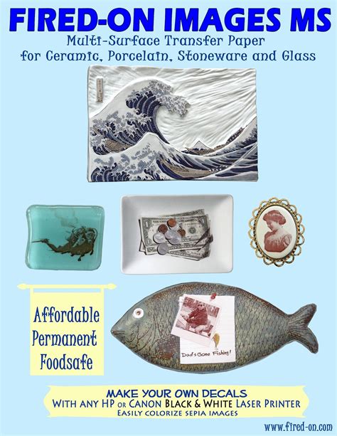 Fired On Decal Paper