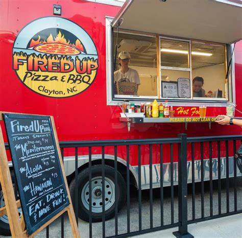 fired up pizza and bbq food truck