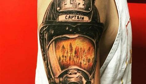 Fireman tattoo | Feuerwehr tattoo, Feuerwehrmann tattoo, Bild tattoos