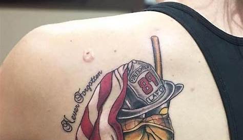 Firefighter tattoo by David Turrubiate of Amazink Tattoo Brownsville TX