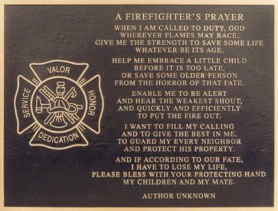 firefighter last call radio message wording