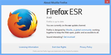 firefox esr