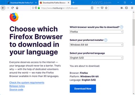 firefox offline installer 64-bit download