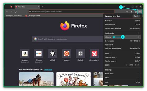 firefox remove from history not working