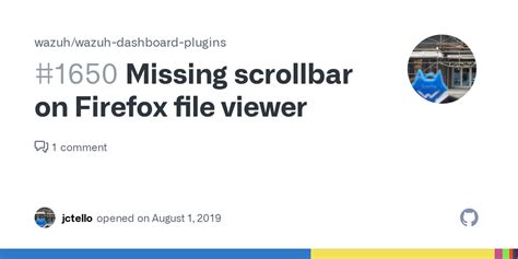 Firefox Scrollbar Arrows Missing