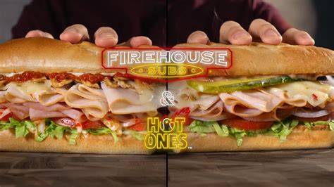 Firehouse Subs Firehouse Hero® Hot Sub Sandwiches Firehouse Subs