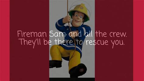 fireman sam song lyrics